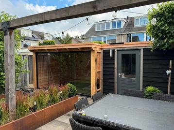 Overkapping veranda carport tuinhuis poolhouse tinyhouse, Tuin en Terras, Overkappingen, Ophalen, Zo goed als nieuw, Carport