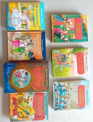 7 jeugdboeken van Geronimo Stilton  beschikbaar voor biedingen