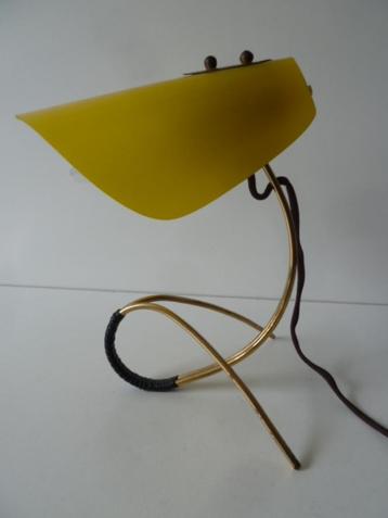 lampe vintage rétro pour bureau des années 70 et 60, design 