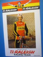 wielerkaart 1977 team ti raleigh jose de cauwer, Verzenden, Zo goed als nieuw