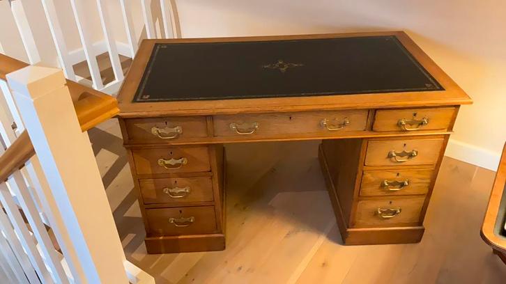 Secrétaire en chêne, Antiquités & Art, Antiquités | Bureau & Affaires, Enlèvement