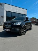 Ssangyoung korando 2011, Auto's, Zwart, Leder, 5 deurs, Particulier