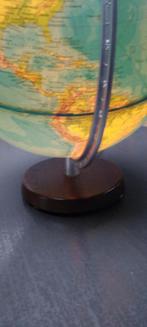 Verlichte wereldkaart, Huis en Inrichting, Ophalen, Verlicht, Zo goed als nieuw