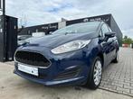 Ford Fiesta 1.2i Benzine slèchts 10.000km Carpass!, Autos, Ford, 5 places, Tissu, Bleu, Carnet d'entretien