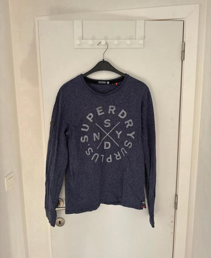 Pull à manches longues Superdry XL, Kleding | Heren, Truien en Vesten, Zo goed als nieuw, Maat 56/58 (XL), Overige kleuren, Ophalen of Verzenden