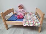 Babypop met bedje, Ophalen, Babypop