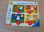 Ravenburger Puzzel Nijntje 4 in 1, Enlèvement, 10 à 50 pièces, Comme neuf, 2 à 4 ans
