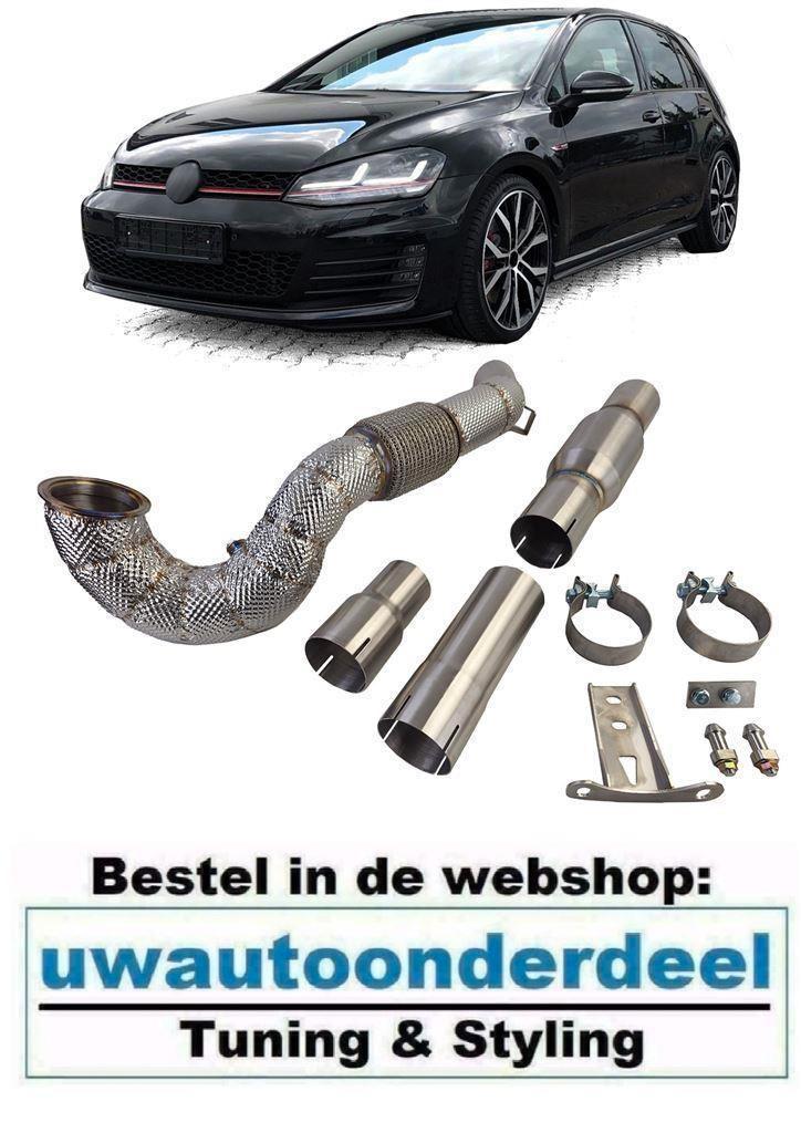 Racing Downpipe Sportkatalysator Geschitk Voor VW Golf 7 GTI, Autos : Divers, Tuning & Styling, Envoi