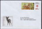 BELGIË - Enveloppe - Dieren van bij ons + GENT X, Postzegels en Munten, Gestempeld, Overig, Frankeerzegel, Verzenden