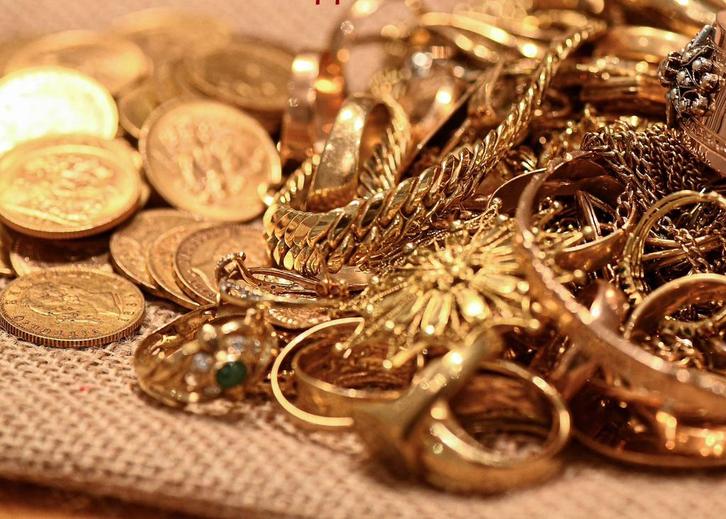 Rachat d’or et d’argent, Handtassen en Accessoires, Kettingen, Zo goed als nieuw, Ophalen