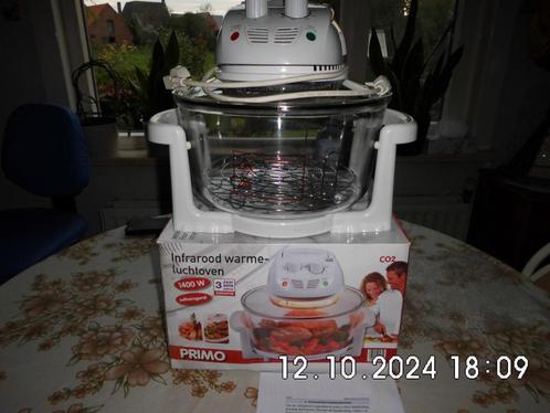 Infrarood  warmeluchtoven, Elektronische apparatuur, Ovens, Zo goed als nieuw, Vrijstaand, Oven met grill, Minder dan 45 cm, Minder dan 45 cm