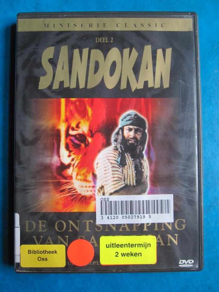 Sandokan - De ontsnapping van Sandokan, Cd's en Dvd's, Dvd's | Avontuur, Zo goed als nieuw, Alle leeftijden, Ophalen of Verzenden