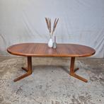 Korup Stolefabrik vintage jaren 60 Deense verlengbare tafel, Huis en Inrichting, Tafels | Salontafels, Ophalen, Gebruikt, 50 tot 75 cm