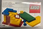 Lego Base Plate red yellow green ref. 814-1 vintage 1986, Ophalen of Verzenden, Nieuw, Losse stenen, Lego