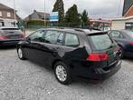 VW Golf 7 variant, 1.2 TSI benzine, GPS, 2016 + Garantie, Autos, Volkswagen, 5 places, Carnet d'entretien, Noir, Break