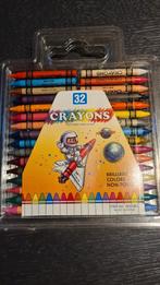 32 kleuren vetpotlood pastels, Ophalen of Verzenden, Nieuw