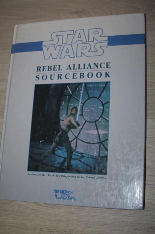Star Wars Rebel Alliance Sourcebook , Roleplaying 1994, Collections, Star Wars, Utilisé, Livre, Poster ou Affiche, Enlèvement ou Envoi