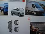 Citroën C3 Pluriel/Jumper/Berlingo/C4 Brochure LOT van 5, Boeken, Verzenden, Gelezen, Citroën