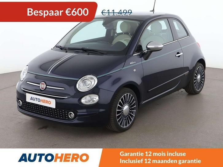 Fiat 500 0.9 Riva (bj 2017), Auto's, Fiat, Te koop, ABS, Airbags, Airconditioning, Boordcomputer, Centrale vergrendeling, Climate control