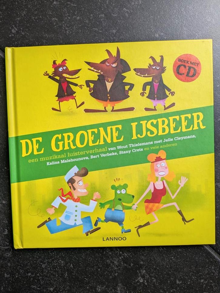 De groene ijsbeer - muzikaal luisterverhaal, Cd's en Dvd's, Cd's | Kinderen en Jeugd, Gebruikt, Verhaal of Sprookje, 3 tot 5 jaar