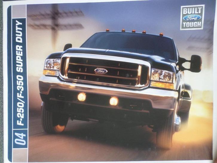 Ford F Series 250 350 2004 Brochure, Boeken, Auto's | Folders en Tijdschriften, Ford, Ophalen of Verzenden