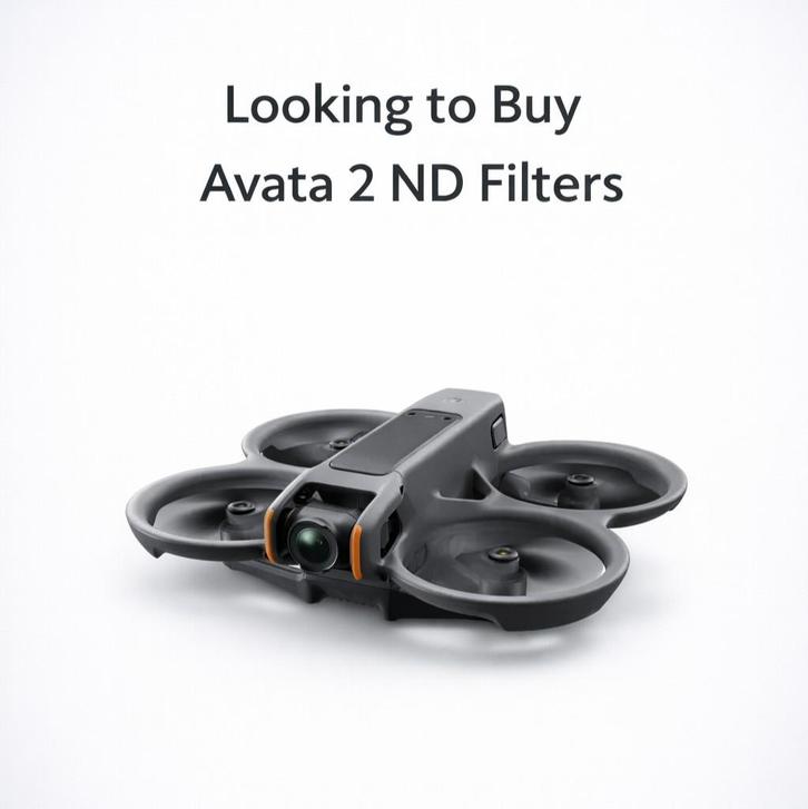 DJI Avata 2 ND Filters, TV, Hi-fi & Vidéo, Drones, Comme neuf, DJI, Enlèvement