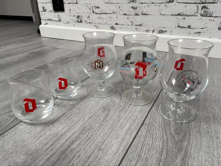 Duvel glazen, Verzamelen, Glas en Drinkglazen, Zo goed als nieuw, Ophalen of Verzenden