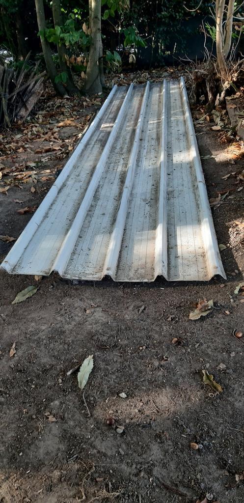 Gegalvaniseerd dakplaten, Doe-het-zelf en Bouw, Dakpannen en Dakbedekking, Zo goed als nieuw, Ophalen
