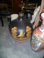BESCHILDERDE OUDE DAME JANNE FLES, Antiek en Kunst, Ophalen