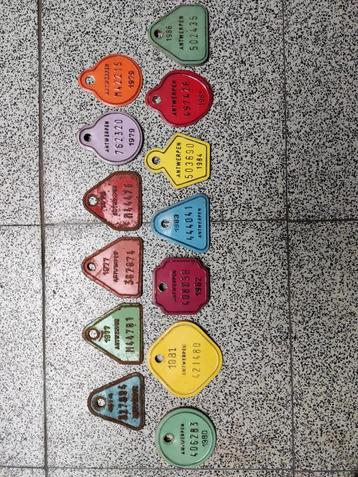 Taksplaten fiets  beschikbaar voor biedingen