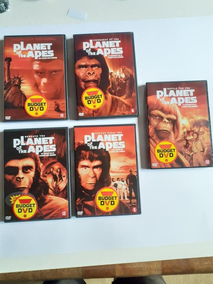 Planet of the apes dvd's, Cd's en Dvd's, Dvd's | Avontuur, Ophalen of Verzenden