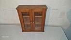 ancienne petite vitrine en bois mural dimensions 40cmx 36cmx, Comme neuf, Enlèvement ou Envoi