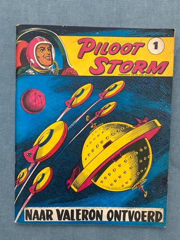 Piloot Storm 1: Naar Valeron Ontvoerd 1956 nieuwstaat!