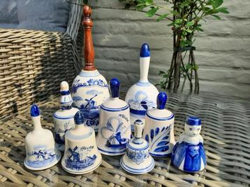 9 Delftse tafelbellen beschikbaar voor biedingen