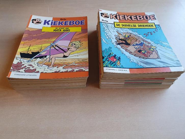 50 strips van Kiekeboe, Boeken, Stripverhalen, Ophalen of Verzenden