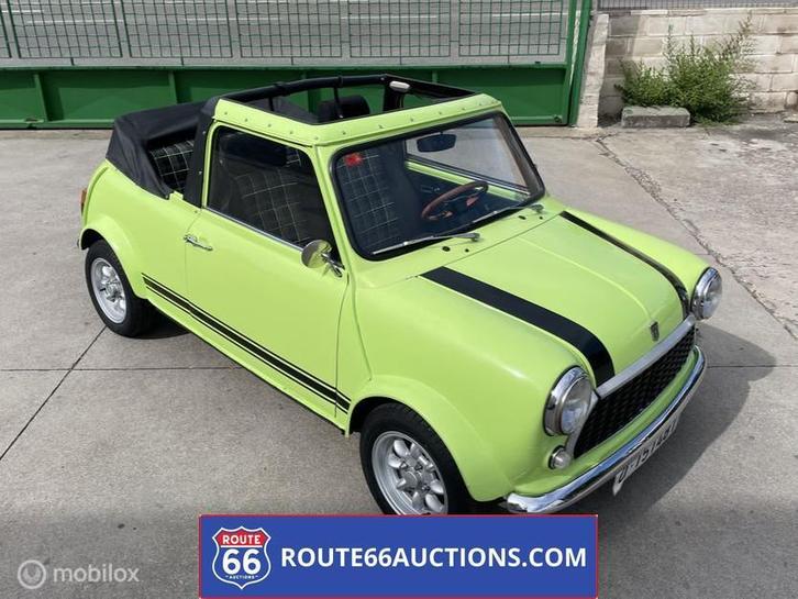 Authi Mini 1000 cabriolet | 1971 | Route 66 Auctions, Auto's, Oldtimers, Bedrijf, Te koop, Overige merken, Benzine, Overige carrosserie