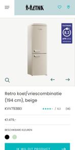 Frigo/diepvries nieuw ETNA, Elektronische apparatuur, Koelkasten en IJskasten, Nieuw, Met aparte vriezer, Ophalen