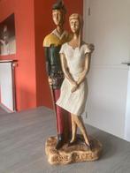 Beeld TIJL en NELE. Hoogte 43,5 cm. Zeer goede staat, Ophalen, Gebruikt, Mens