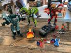 Lot actiefiguren Transformers en Mega Bloks, Ophalen of Verzenden