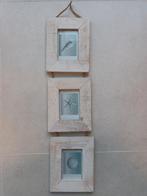 Wandhanger, hout, thema zee, in goede staat, Ophalen, Zo goed als nieuw