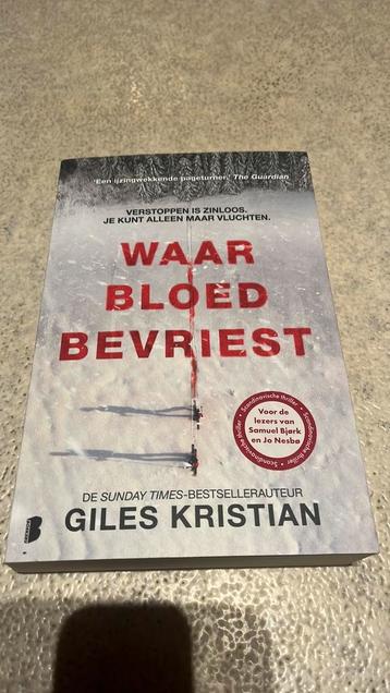 Giles Kristian - Waar bloed bevriest beschikbaar voor biedingen