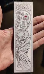 Alphonse Mucha Kunst Bookmark Boekenlegger Boek, Collections, Envoi, Neuf