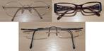 3 superbes paires de LUNETTES marque SILHOUETTE GUESS av boî, Comme neuf, Enlèvement ou Envoi, Lunettes