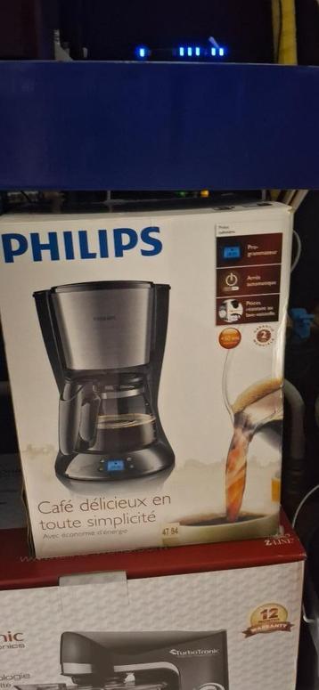 cafetière philips, Electroménager, 10 tasses ou plus, Café moulu, Neuf, Enlèvement