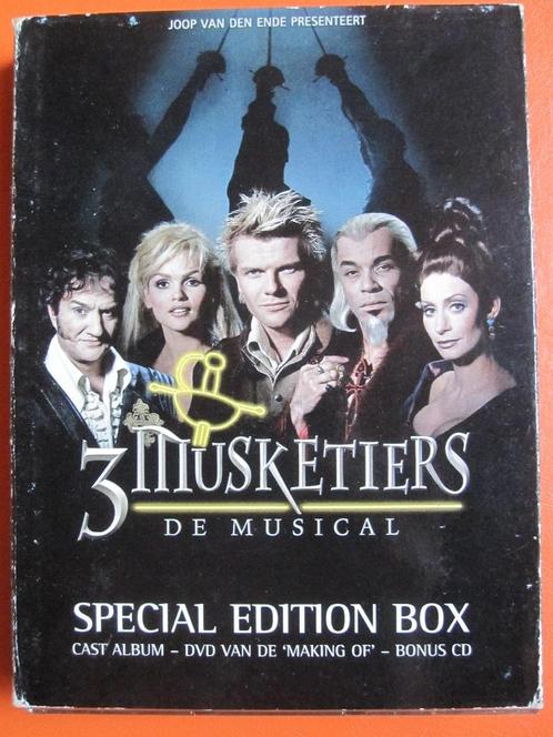 3 Musketiers - De musical (3 disc), Cd's en Dvd's, Dvd's | Muziek en Concerten, Zo goed als nieuw, Muziek en Concerten, Boxset