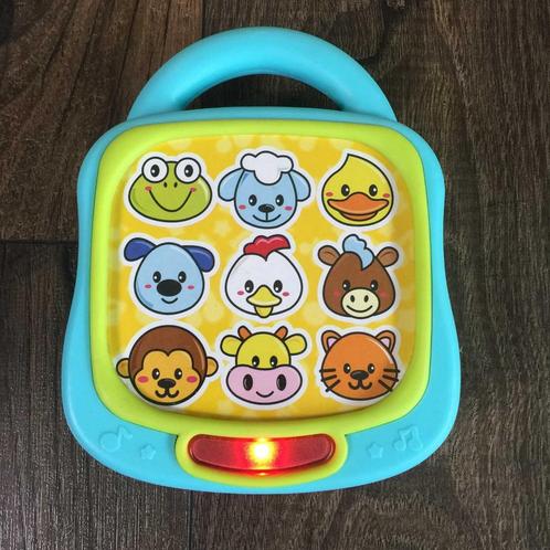 Try me O play - Baby speelgoed - dierengeluiden, Kinderen en Baby's, Speelgoed | Vtech, Gebruikt, 6 maanden tot 2 jaar, Ophalen of Verzenden