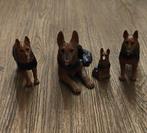 Lot honden figuurtjes - figurines chien Duitse herder, Ophalen of Verzenden, Zo goed als nieuw