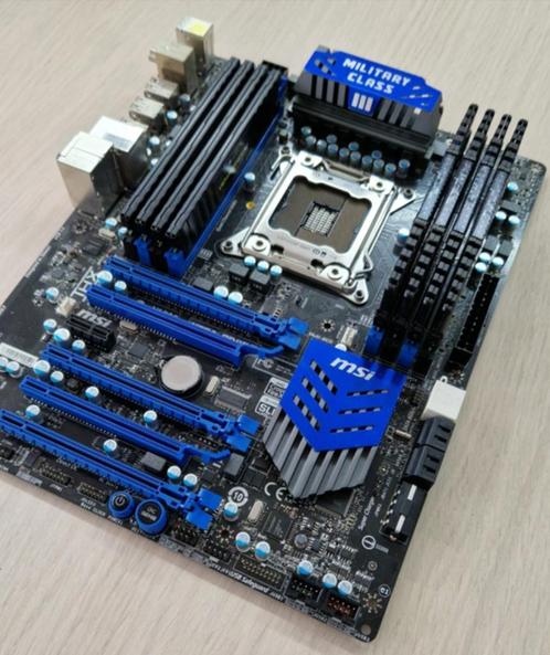 Upgrade/Downgrade MSI X79A-GD45 (8D) Moederbord + 32GB Corsa, Computers en Software, Moederborden, Gebruikt, Intel, DDR3, Ophalen of Verzenden
