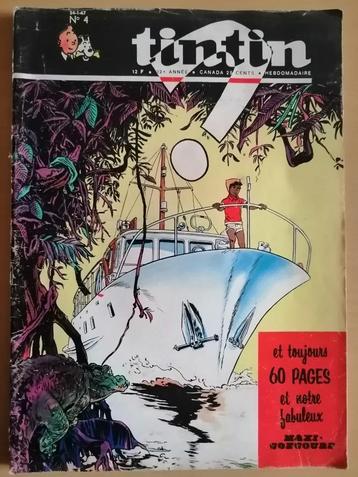 Le journal de Tintin numéro 4 - 24/1/67, Enlèvement ou Envoi, Journal