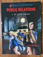 MOORD EN DOODSLAG -  Public Relations 1 -  De losse hand, Gelezen, Thomas Frisano, Eén stripboek, Ophalen of Verzenden